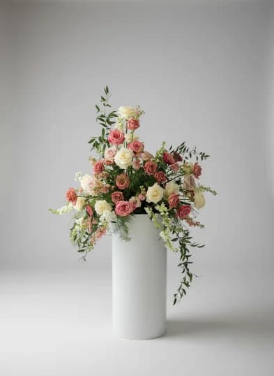 A welcome arrangement in the lobby